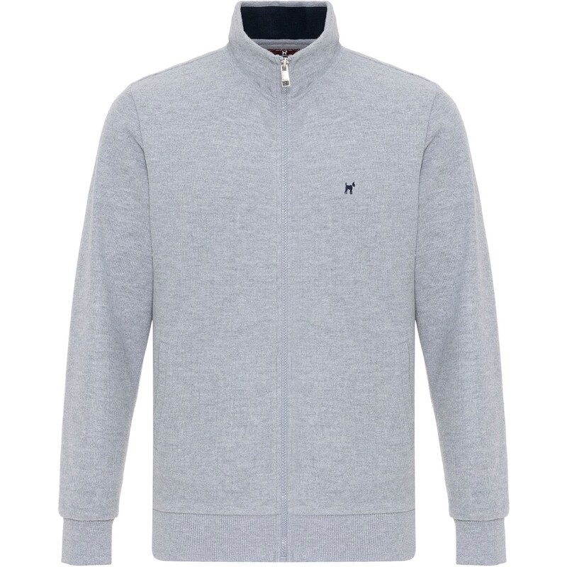 Williot Tepláková bunda sivá 61625489