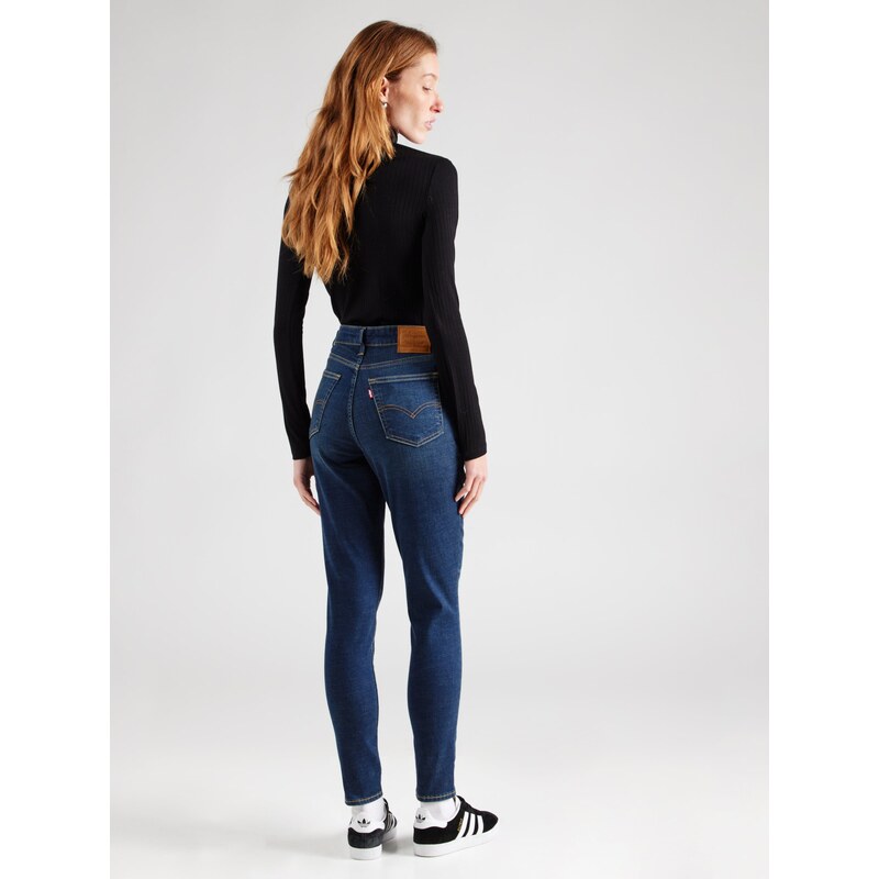 LEVI'S  Džínsy '721 High Rise Skinny' tmavomodrá