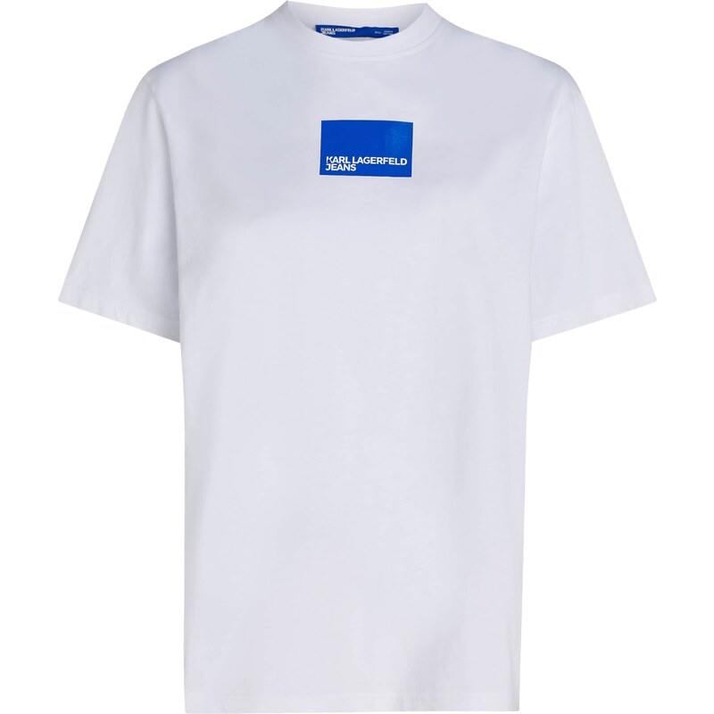 KARL LAGERFELD JEANS Tričko modrá / biela 48377743