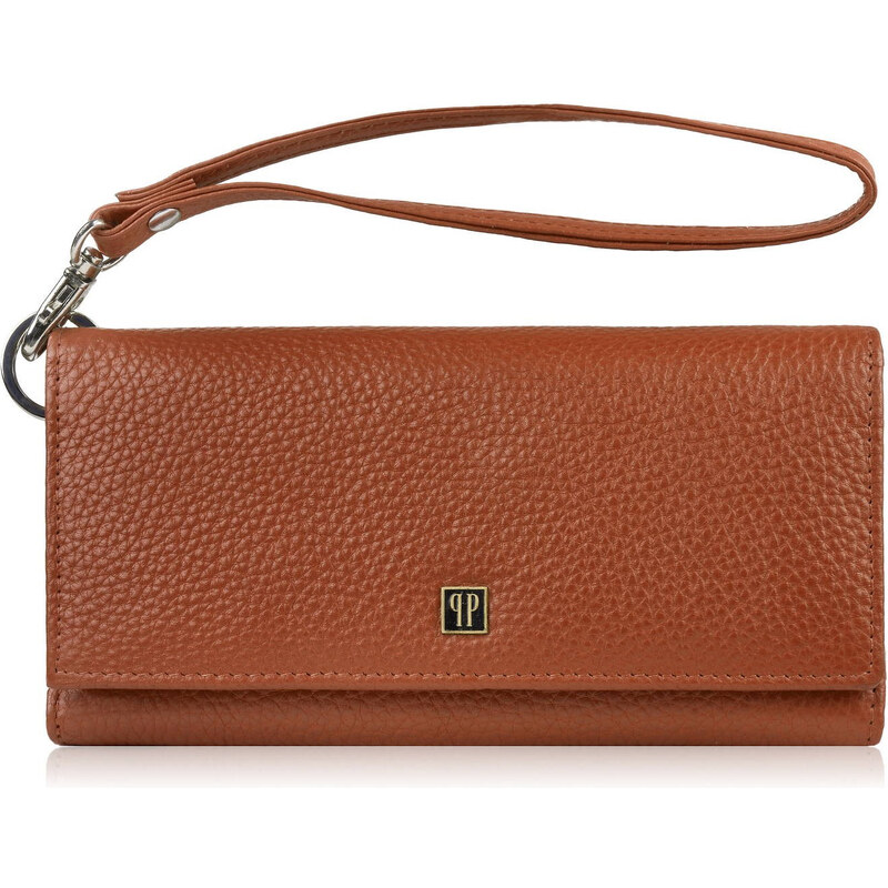 Paolo Peruzzi Veľká dámska kožená peňaženka s priestorom na telefón T 60765479
