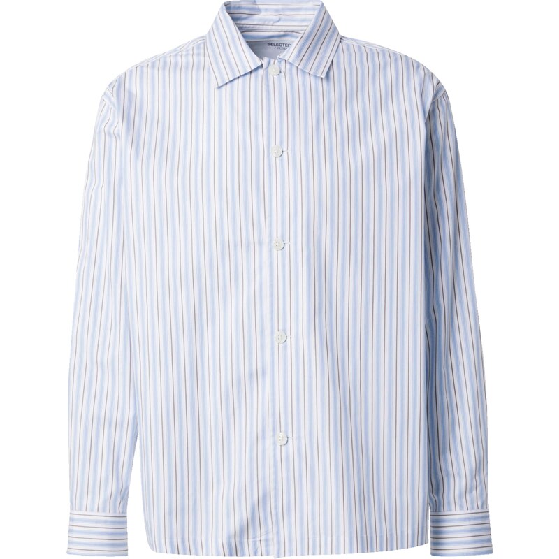 SELECTED Košeľa SLHRLX-RICCO svetlomodrá / tmavosivá / biela 62269977