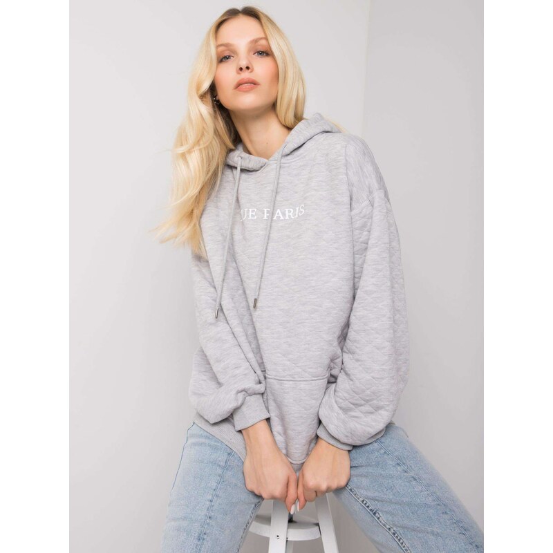 RUE PARIS Sweatshirt-RV-BL-7452.16-gray 64787224