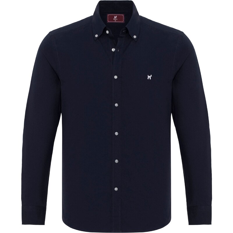 Williot Košeľa tmavomodrá / biela 61944502