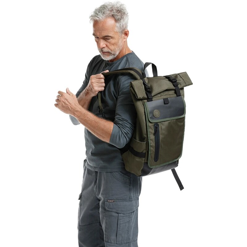 Unisex batoh BUSHMAN OPROL zelená 60772969