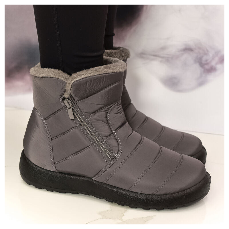 JOHN-C Dámske sivé snehule Aurora 60776191