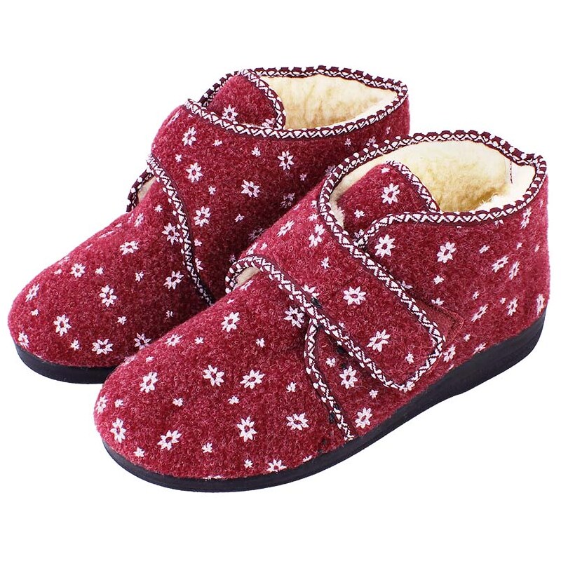 Vysoké teplé papuče dámske TX45 19324810