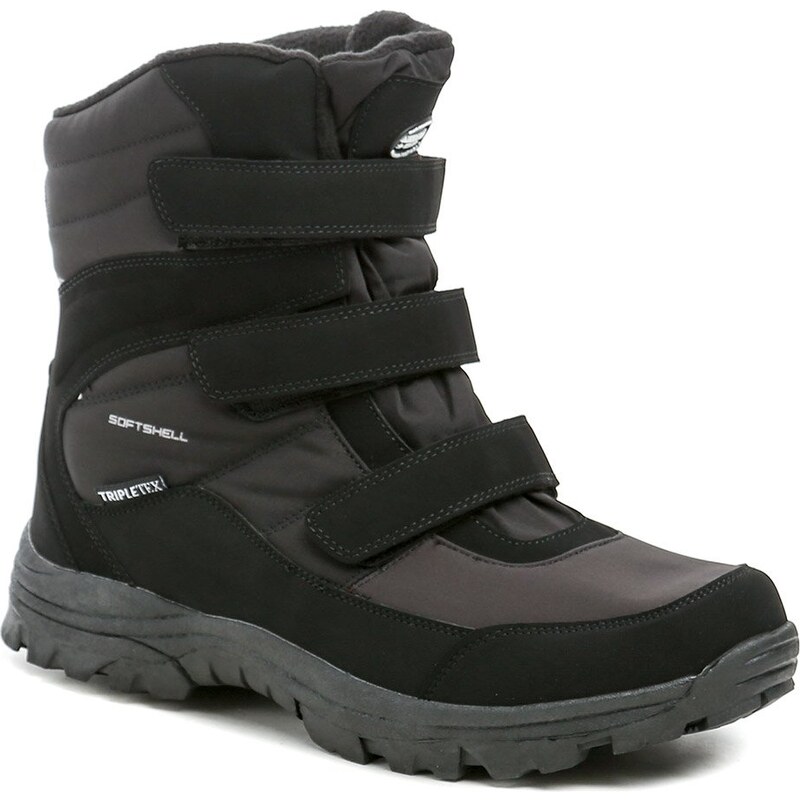 American Club SN49-24 čierne pánske nadmerné zimné topánky 60784356