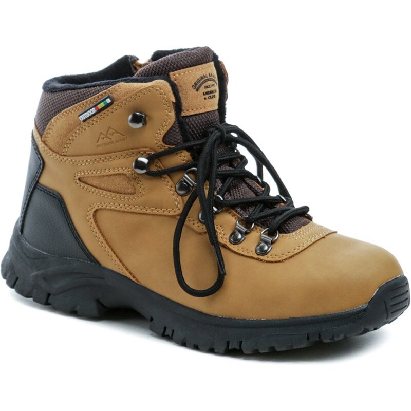 American Club ES110-24 camel zimné topánky 60784360