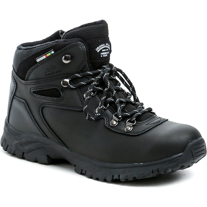 American Club ES110-24 čierne zimné topánky 60784359