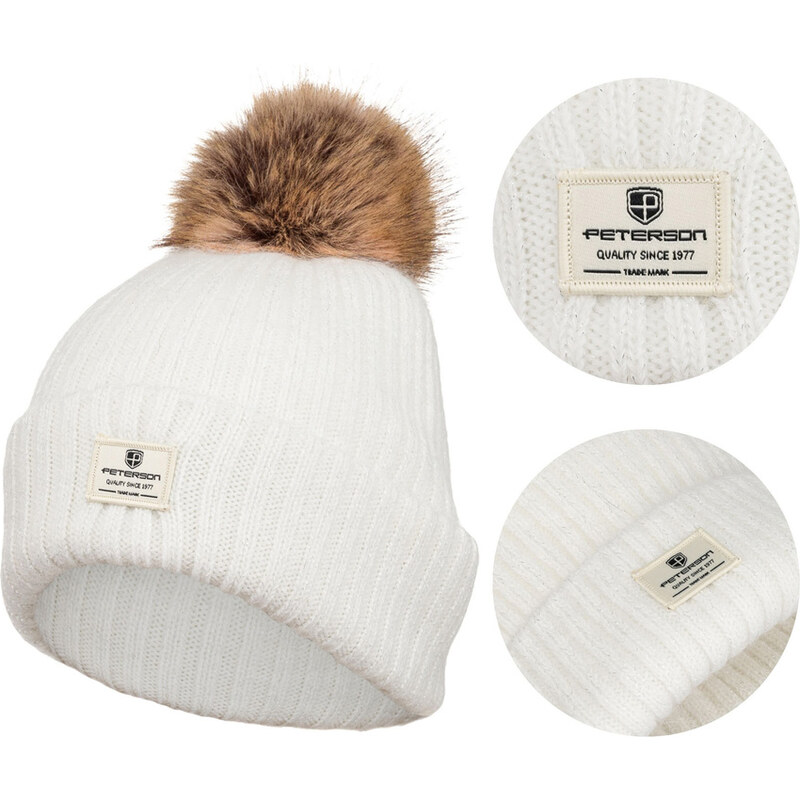 Biela dámska čiapka – Peterson 60788562
