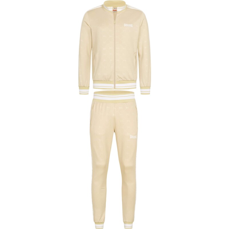 LONSDALE Joggingová súprava ASHWELL piesková / biela 60916842