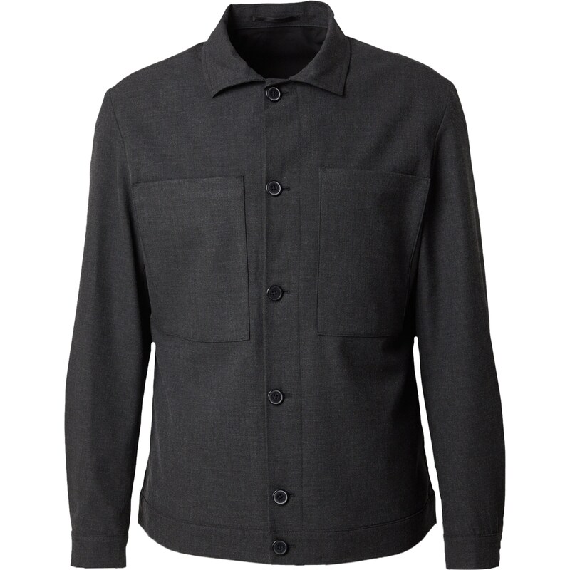 JACK & JONES Prechodná bunda JPRBUSHWICK tmavosivá 60918395