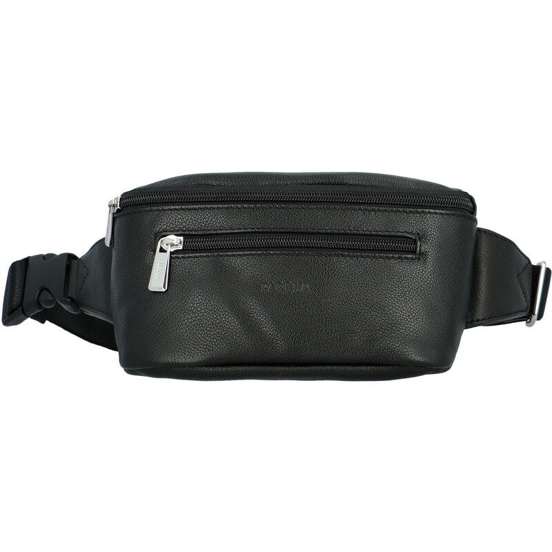 Dámska kožená ľadvinka čierna - Fagola Lemona čierna 60801298