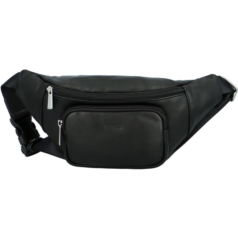 Dámska kožená ľadvinka čierna - Fagola Andria čierna 60801301