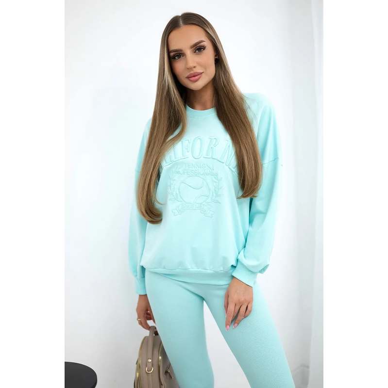 Kesi Kalifornská bavlnená súprava mikina + tepláky 64235489