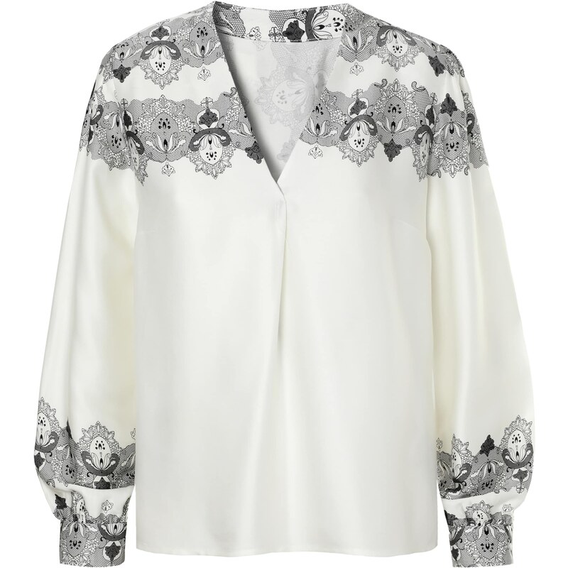 TATUUM Blúzka VOVA 1 šedobiela 63134871