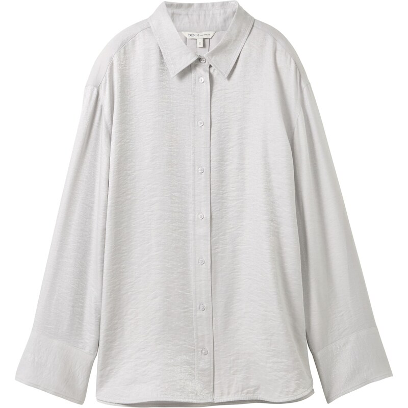 TOM TAILOR DENIM Blúzka svetlosivá 63151000