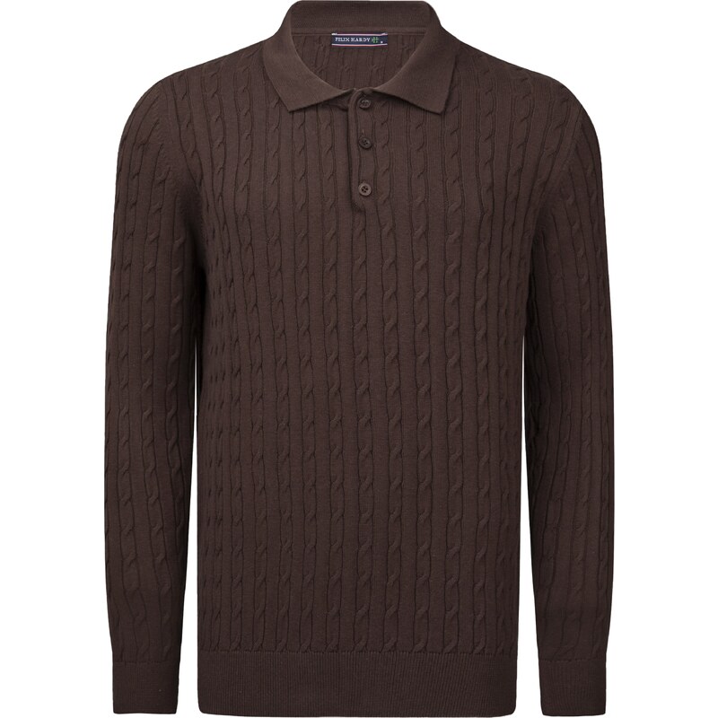 Felix Hardy Sveter hnedá 60917817