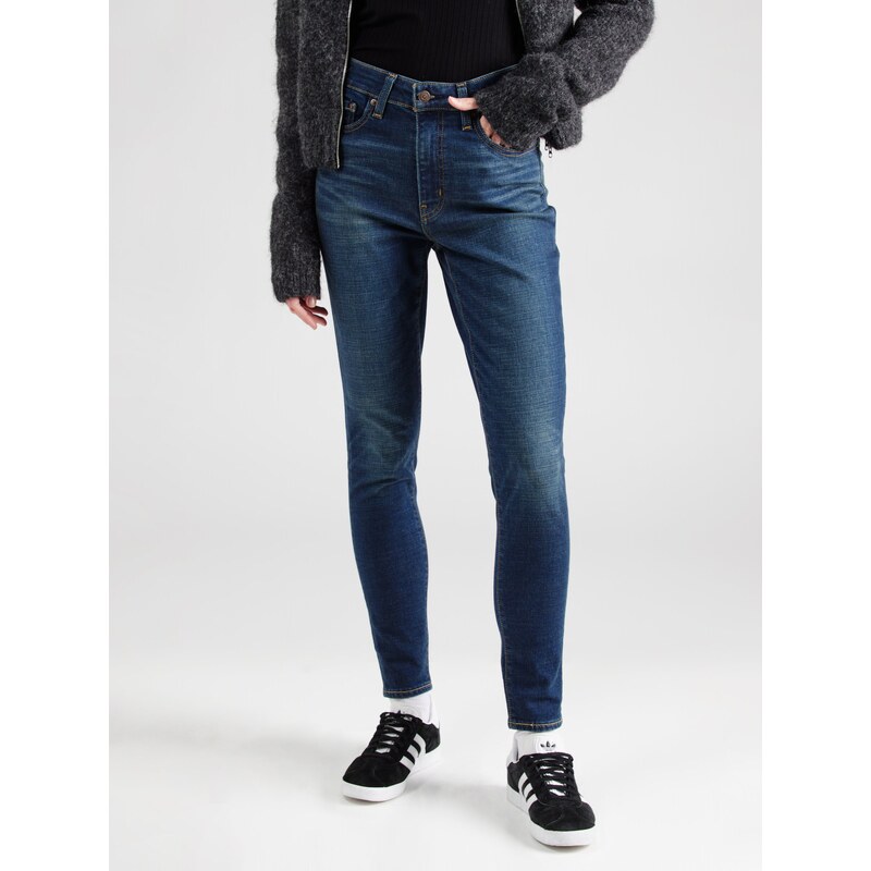 LEVI'S  Džínsy '721 High Rise Skinny' tmavomodrá