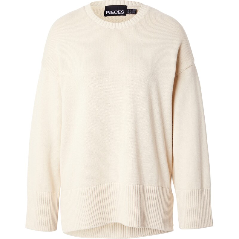 PIECES Sveter Ava béžová 60918408