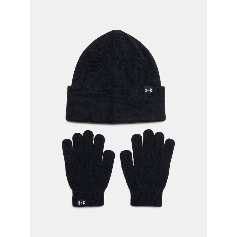 E-shop Under Armour G Beanie/Glove Combo-BLK Hat - Girls