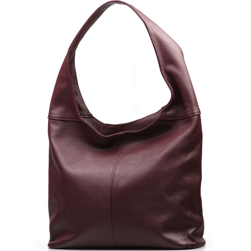 Blaire Kožená kabelka Maude bordó 65547451