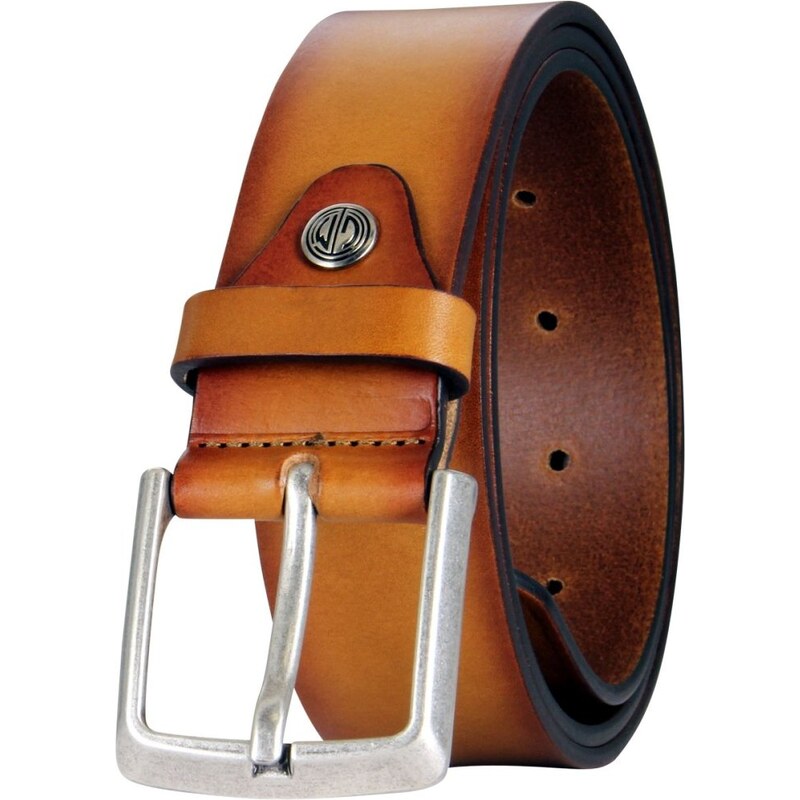 Lindenmann Pánsky kožený opasok Lindenmann 21000400 koňak 37573659