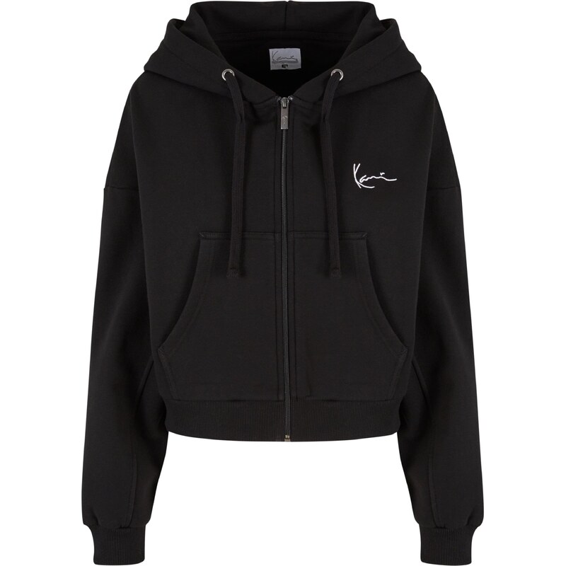 Karl Kani Tepláková bunda Essential čierna / biela 61943499