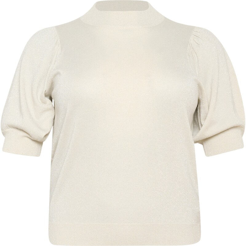 KAFFE CURVE Sveter KC Regitta biela 60909141