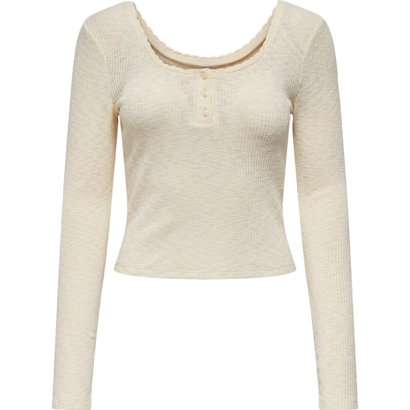 ONLY Tričko ONLJULIANE krémová 63148898