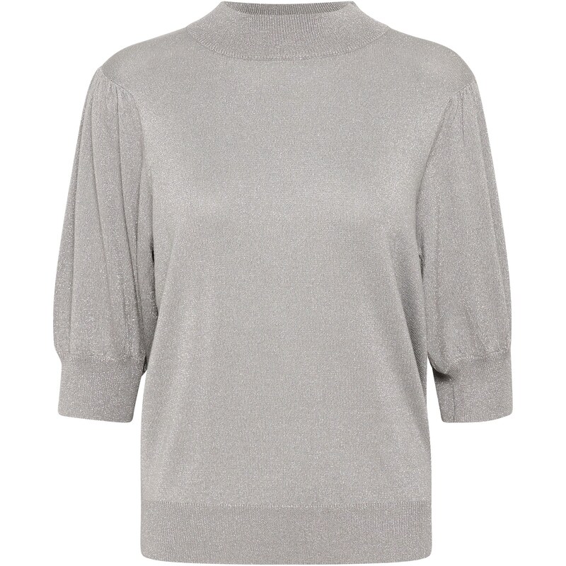 Kaffe Sveter KA Regina svetlosivá / strieborná 60916668