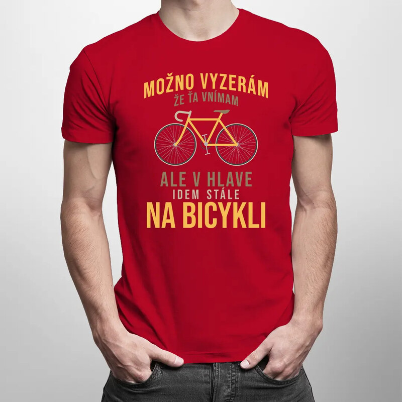E-shop Garibald Možno vyzerám, že ťa vnímam - pánske tričko s potlačou