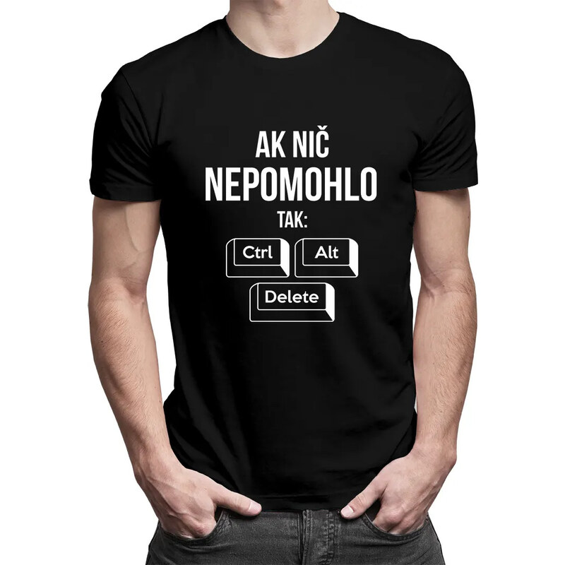 E-shop Garibald Ak nič nepomohlo, tak: ctrl + alt + delete - Pánske