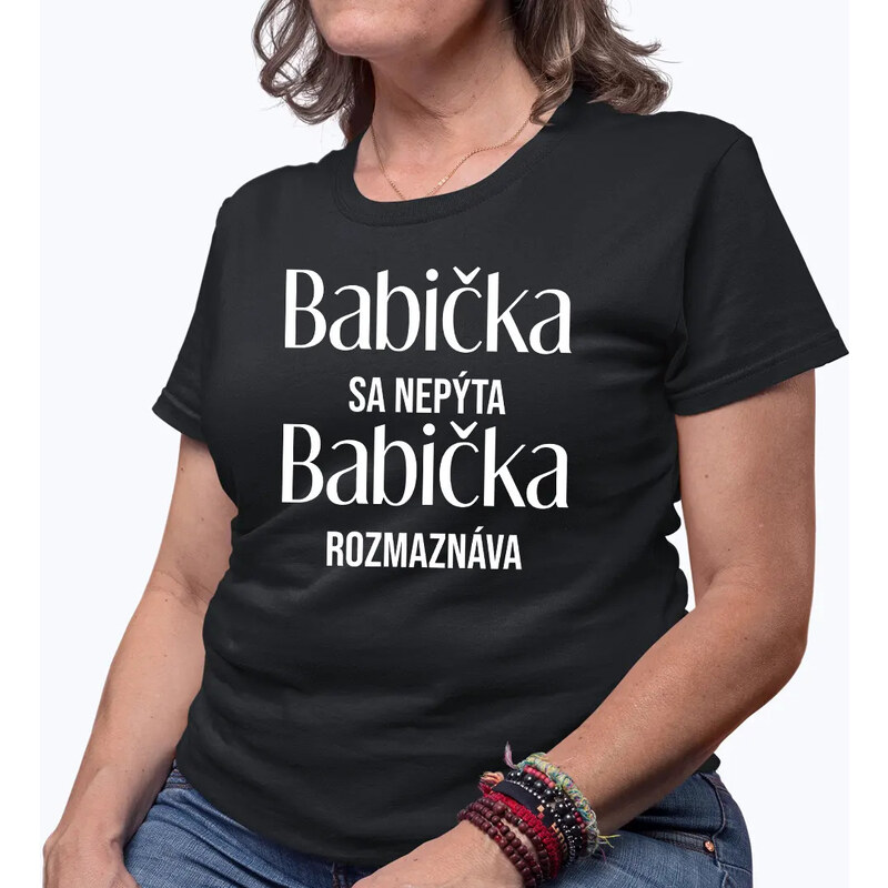 E-shop Garibald Babička sa nepýta, babička rozmaznáva - dámske alebo