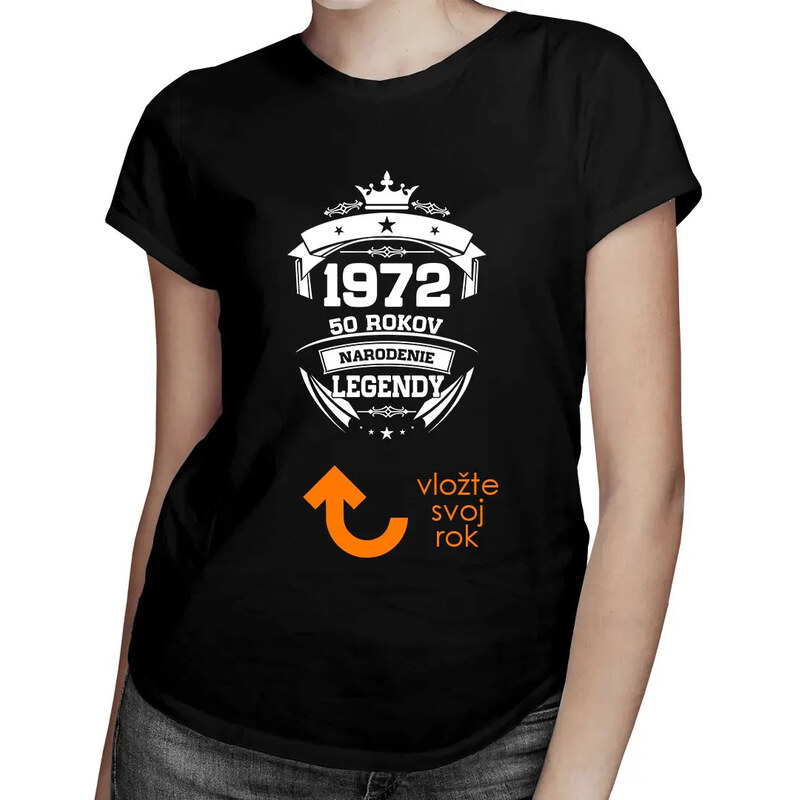 E-shop Garibald Zrodenie legendy s Vaším ročníkom – dámske tričko s