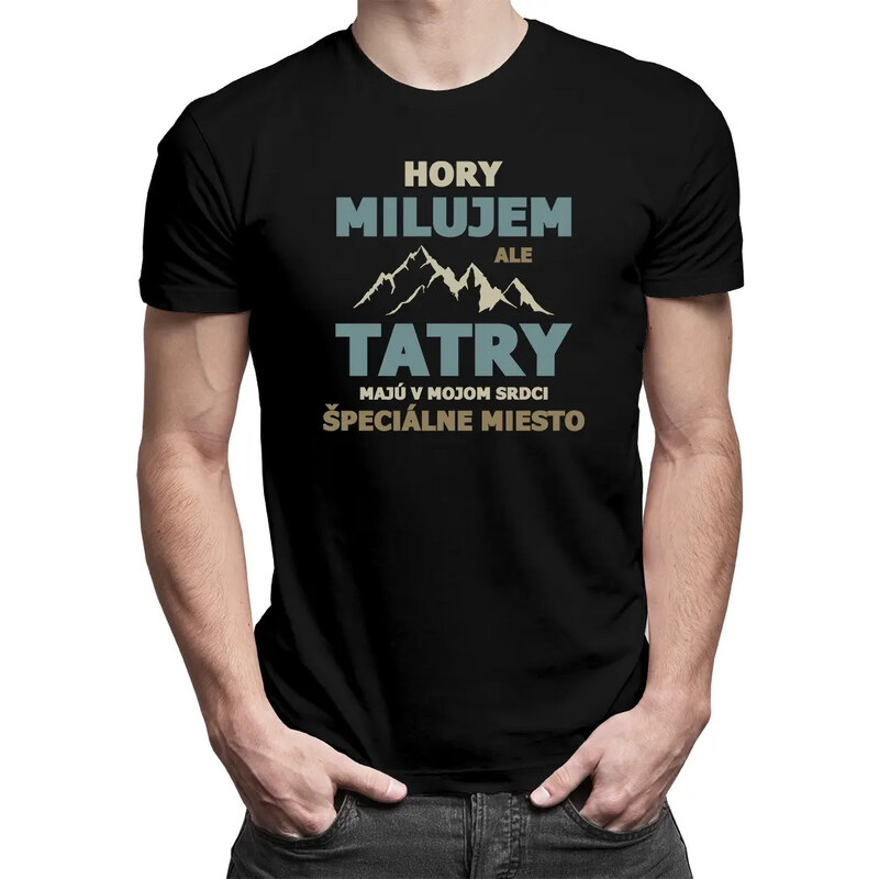 E-shop Garibald Hory milujem, ale Tatry majú v mojom srdci špeciálne