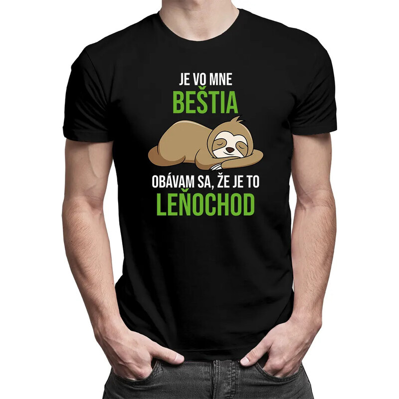E-shop Garibald Je vo mne beštia, obávam sa, že je to leňochod - pánske