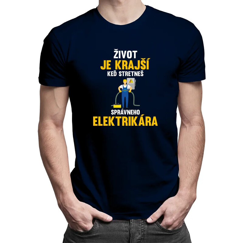 E-shop Garibald Život je krajší, keď stretneš správneho elektrikára -