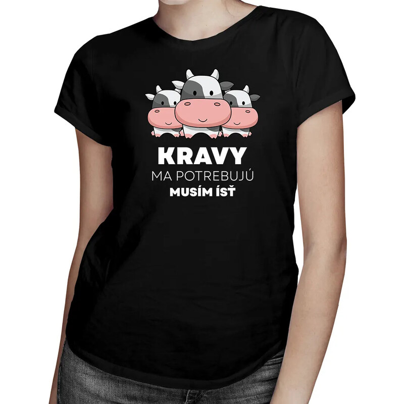 E-shop Garibald Kravy ma potrebujú, musím ísť - dámske tričko s