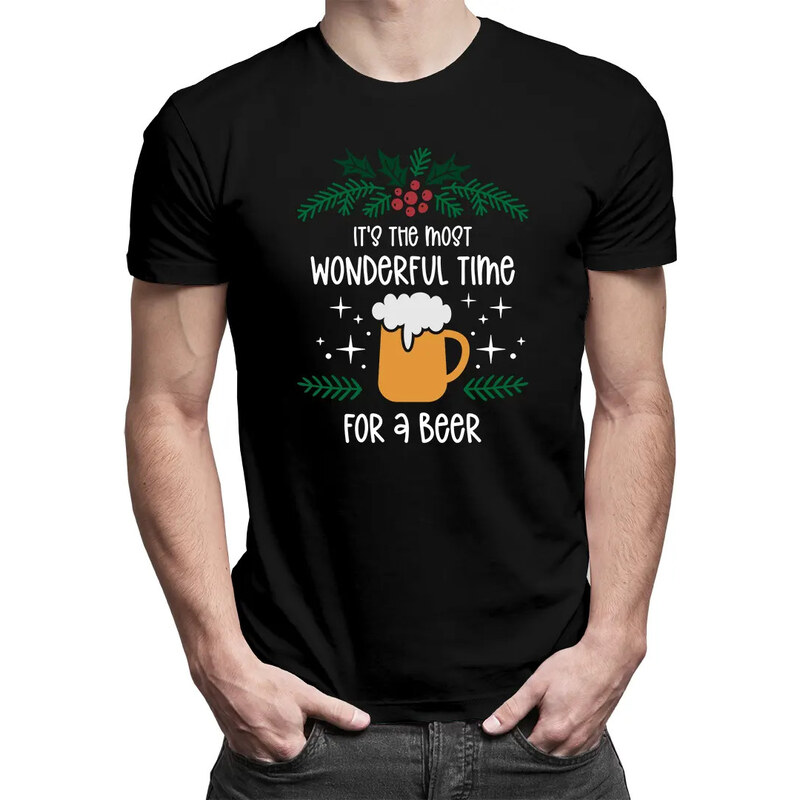 E-shop Garibald Its the most wonderful time for a beer - pánske tričko