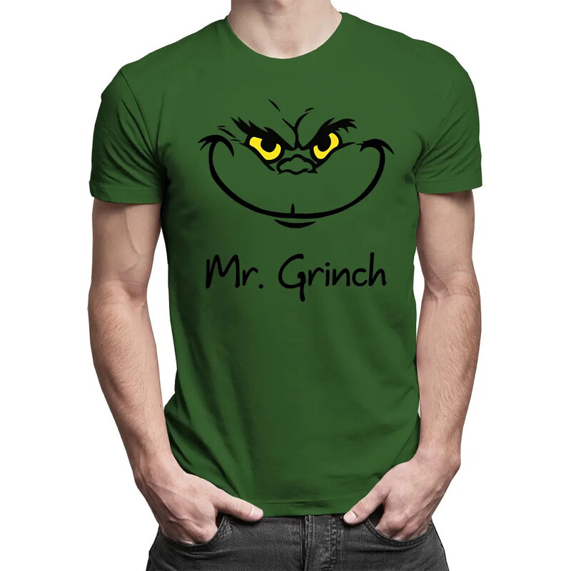 E-shop Garibald Mr. Grinch - pánske tričko s potlačou