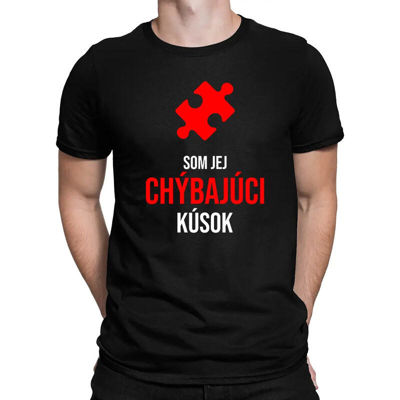 E-shop Garibald Som jej chýbajúci kúsok - pánske tričko s potlačou