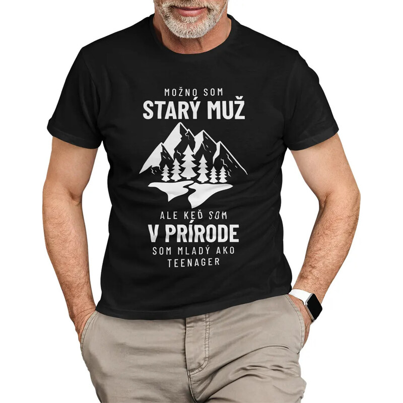 E-shop Garibald Možno som starý muž, ale v prírode som mladý ako
