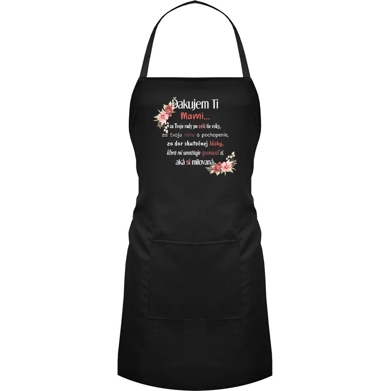 E-shop Garibald Ďakujem ti, mami... - zástera s potlačou