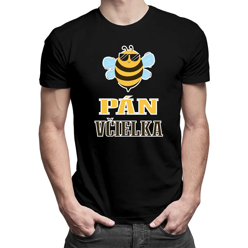 E-shop Garibald Pán včielka - pánske tričko s potlačou