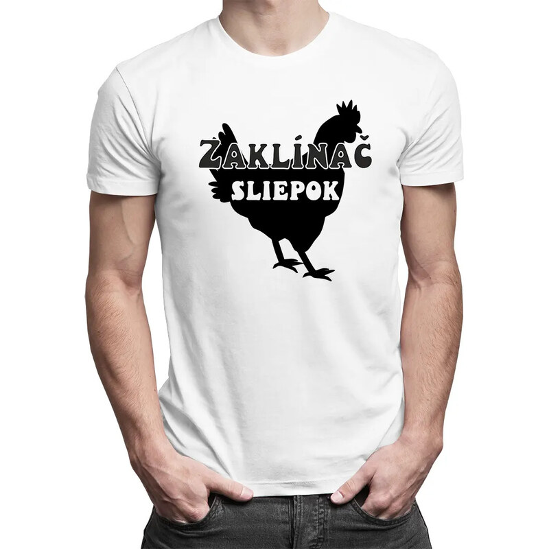 E-shop Garibald Zaklínač sliepok - pánske tričko s potlačou