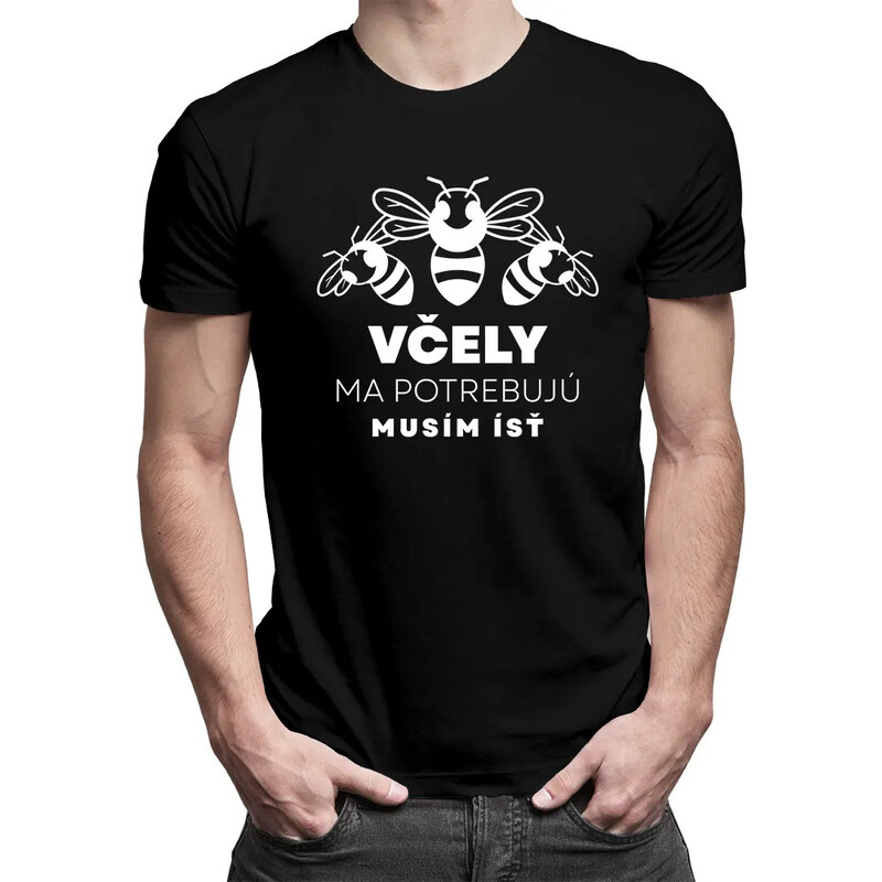 E-shop Garibald Včely ma potrebujú, musím ísť - pánske tričko s