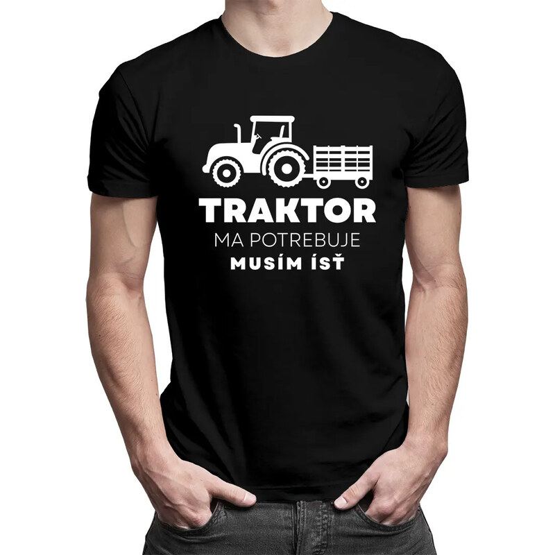 E-shop Garibald Traktor ma potrebuje, musím ísť - pánske tričko s
