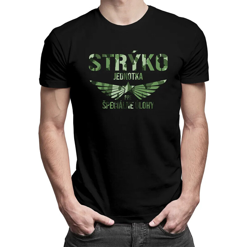 E-shop Garibald Strýko - jednotka pre špeciálne úlohy - pánske tričko s