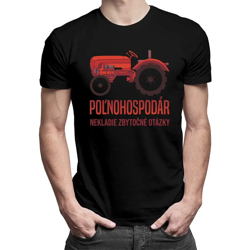E-shop Garibald Poľnohospodár nekladie zbytočné otázky - pánske tričko